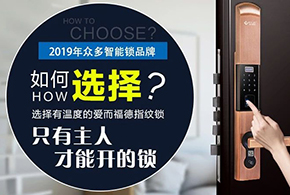 2019，讓自已生活變得幸福，您還缺一把智能鎖！